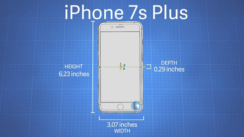 Kích cỡ iPhone 7s Plus Kích cỡ iPhone 7s Plus